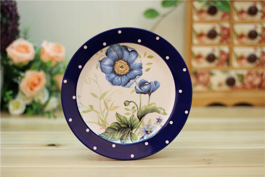 Blue Poppy ceramic flower pots factory